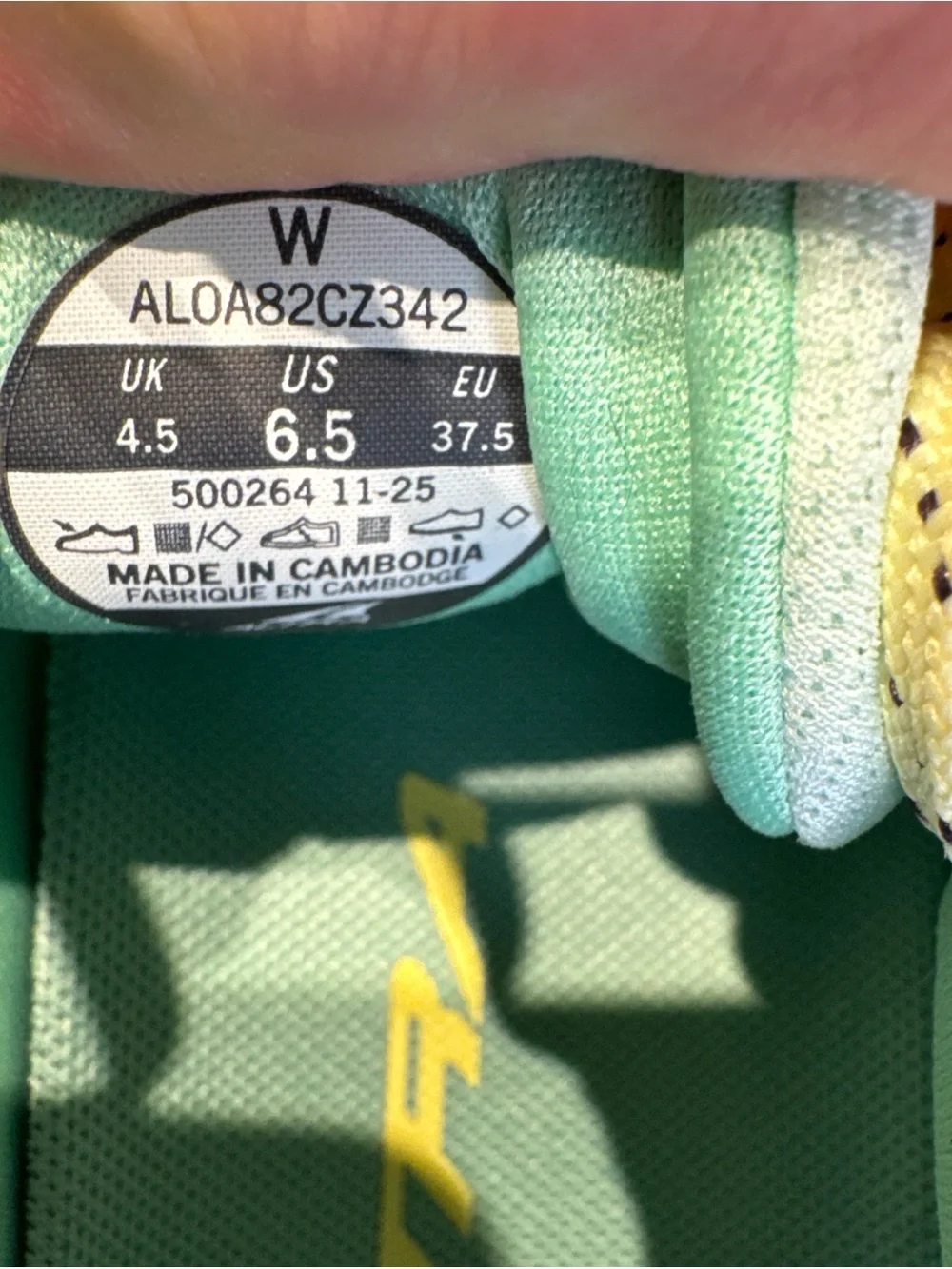 Altra Mint Green Athletic Running Shoes
